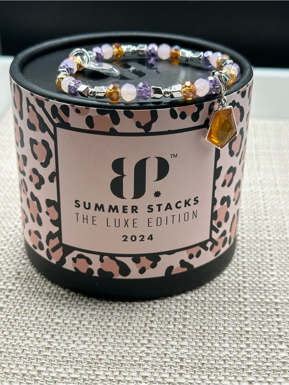RBP7192 She’s Building her Empire bracelets Luxe Summer Stacks 2024 NWT - Picture 8 of 15